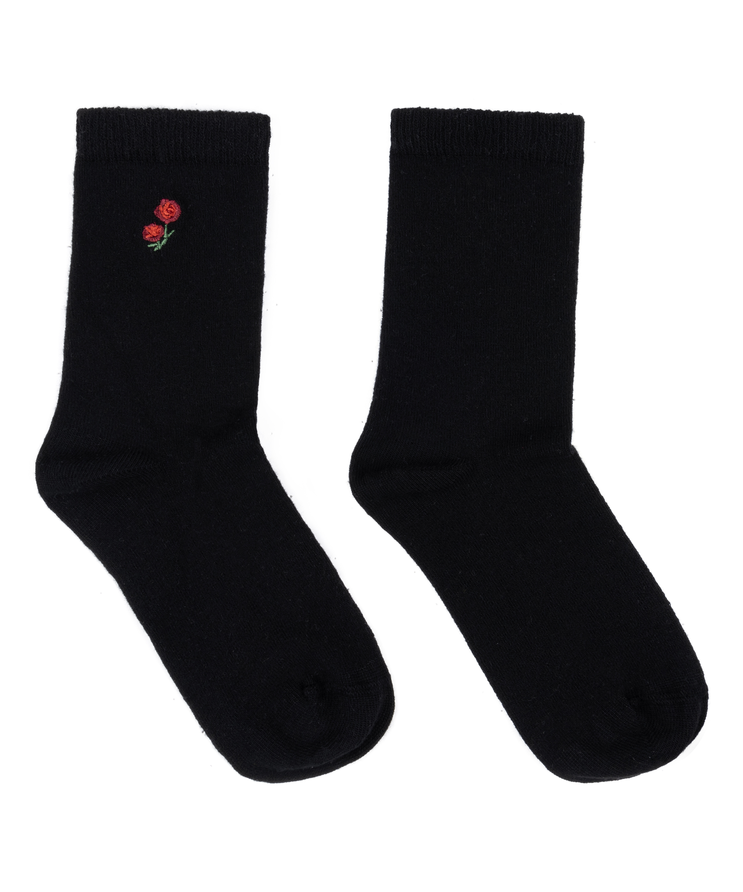 Modal Crew Socks, Black, main