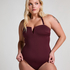 Neoprene Bandeau Bathinsuit, Purple