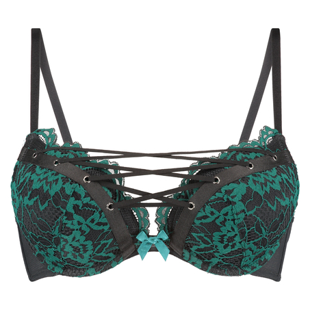 Valdis Padded Underwired Maximizer Bra, Blue