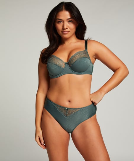 Sophie Non-Padded Underwired Bra, Green