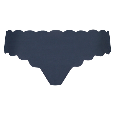 Seamless thong, Blue