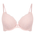 Teddy Padded Push-Up Underwired Bra, Pink