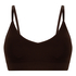 Dide Triangle Bralette, Brown