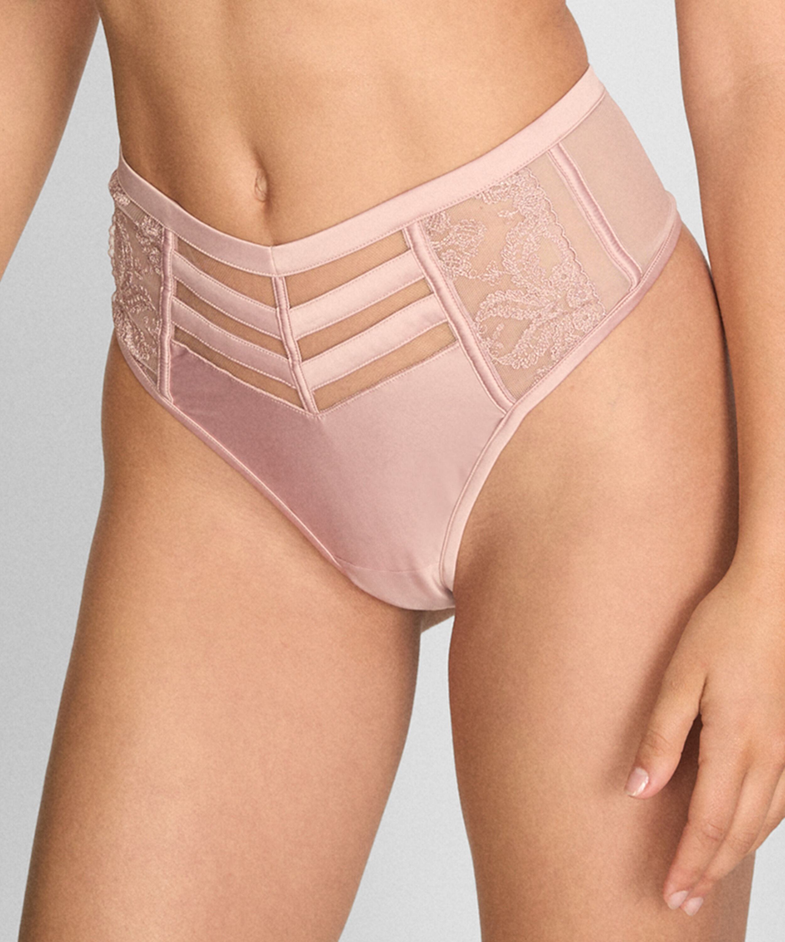 Highleg Thong Rosa, Pink