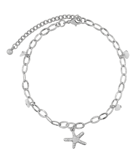 Starfisch Anklet, Gray