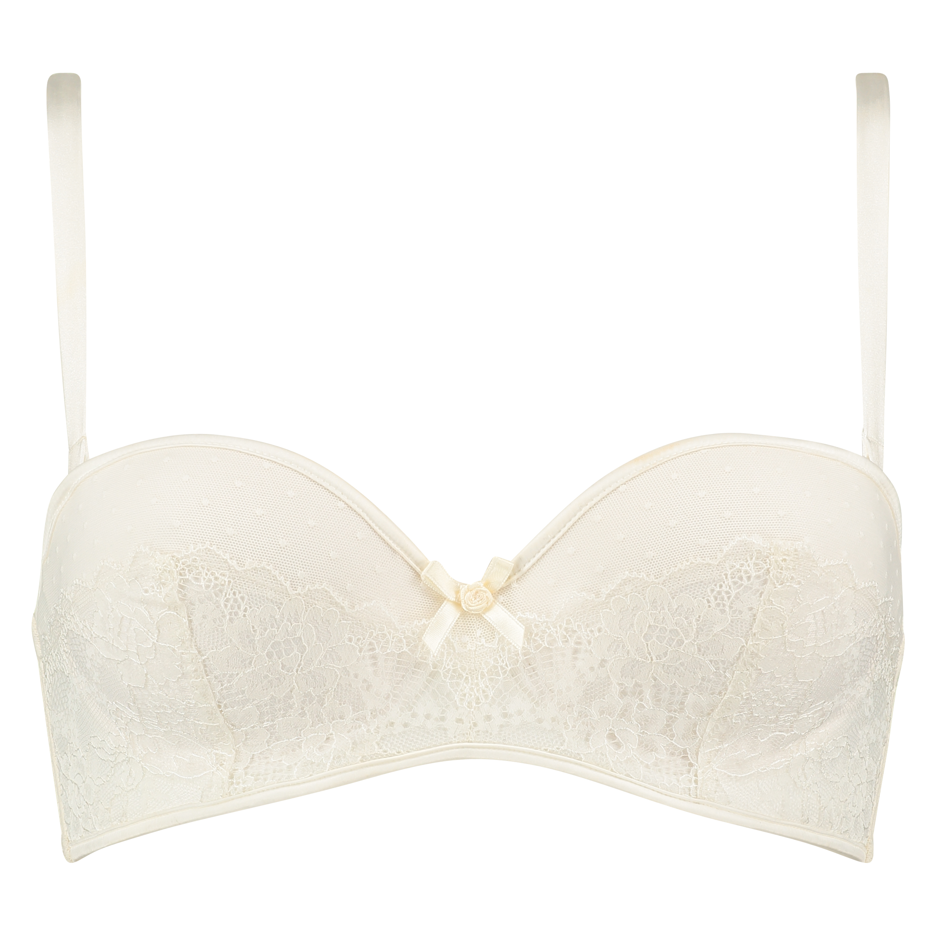 Padded strapless underwired bra Ramona, White, main