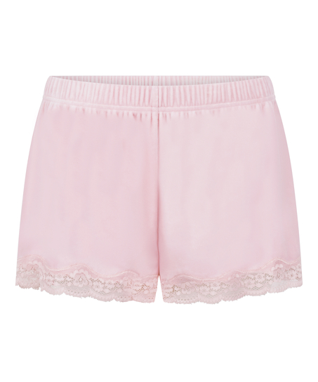 Short Velours Lace, Purple