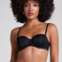 Angie Padded Strapless Underwired Bra, Black