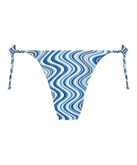 Hvar high cheeky bikini bottoms, Blue