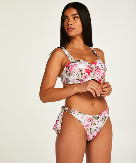 Tropical Padded Bandeau Bikini Top All Swimwear Hunkemöller