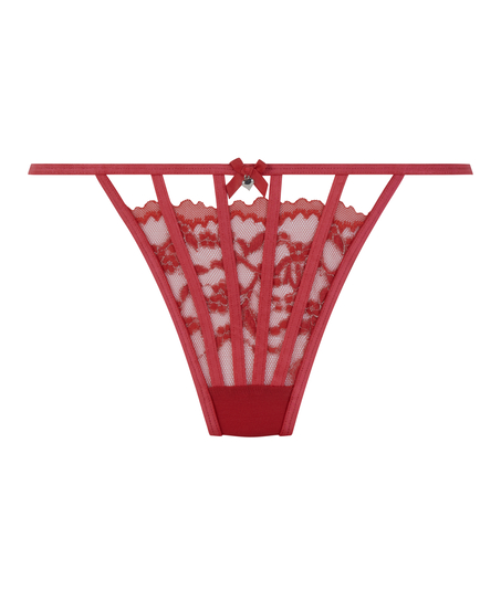 Pearl Thong, Red