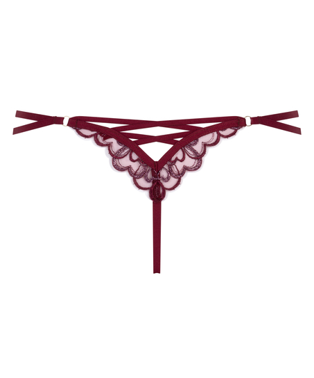 Scarlett Thong, Red