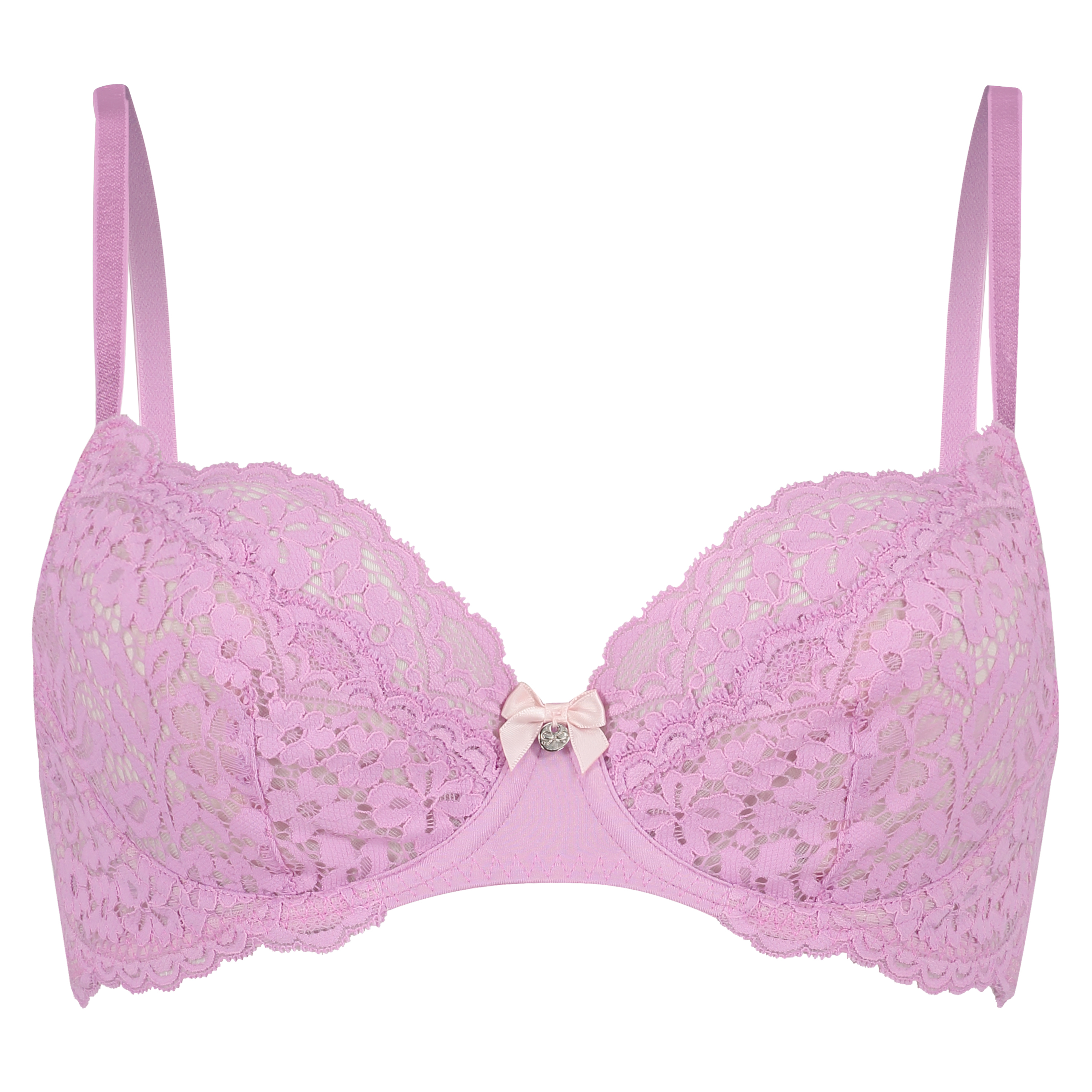 Marina Non-Padded Underwired Bra, Pink, main