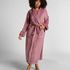 Soft Fleece Bathrobe, Purple