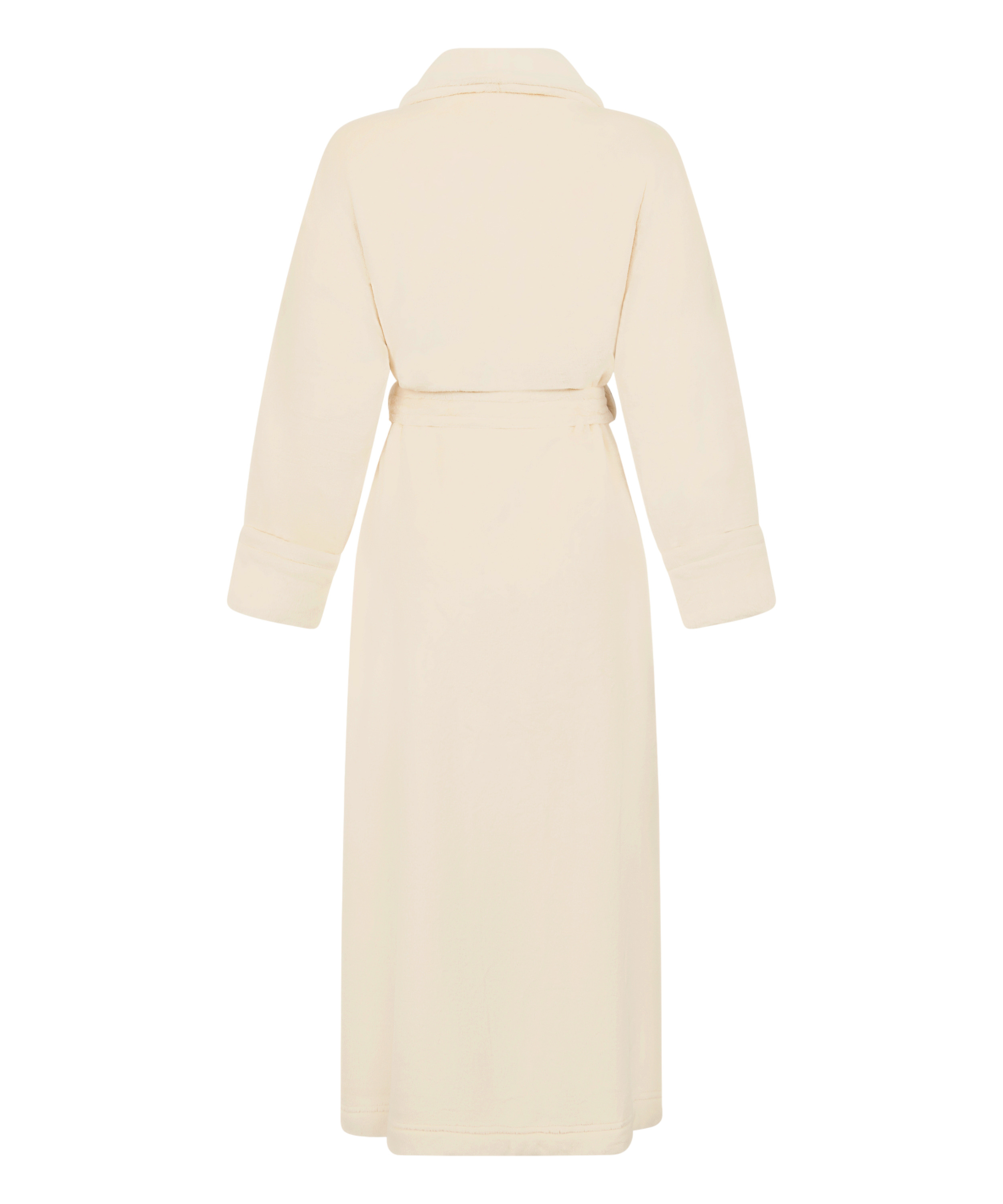 Soft Fleece Bathrobe, White, main