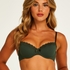 Lola Padded Underwired Bra, Green