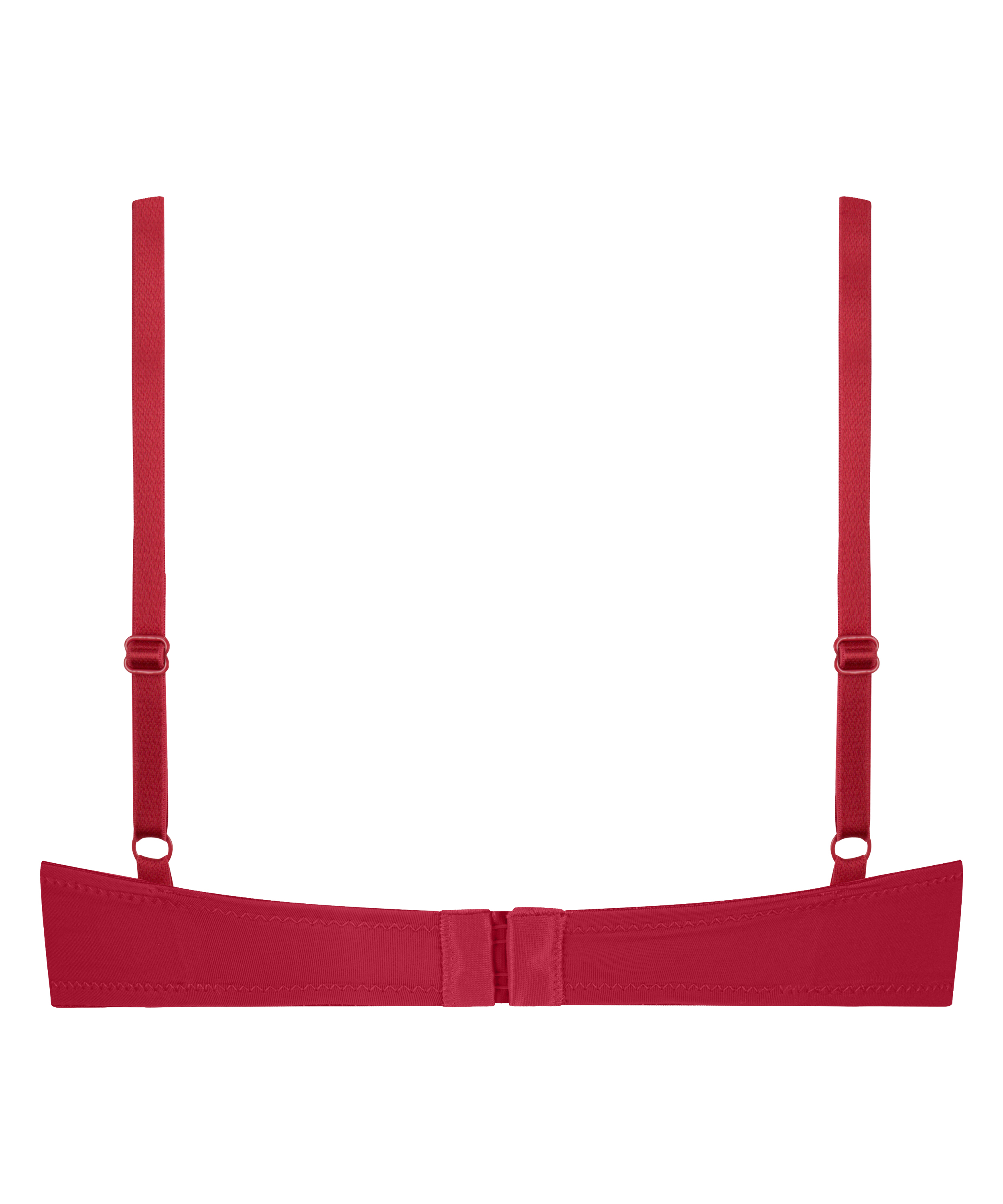 Demi Padded Underwired Bra, Red, main
