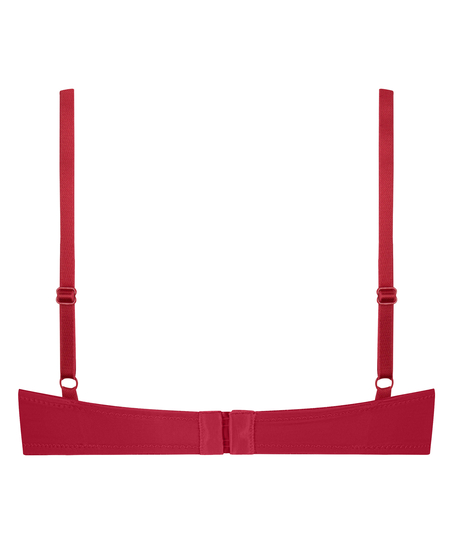 Demi Padded Underwired Bra, Red