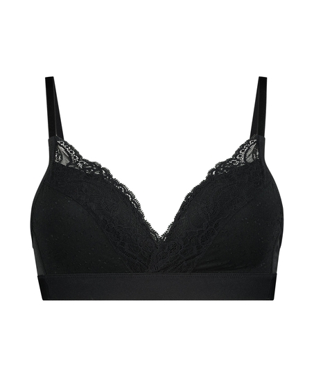 Sophie Padded Non-Underwired Bra, Black