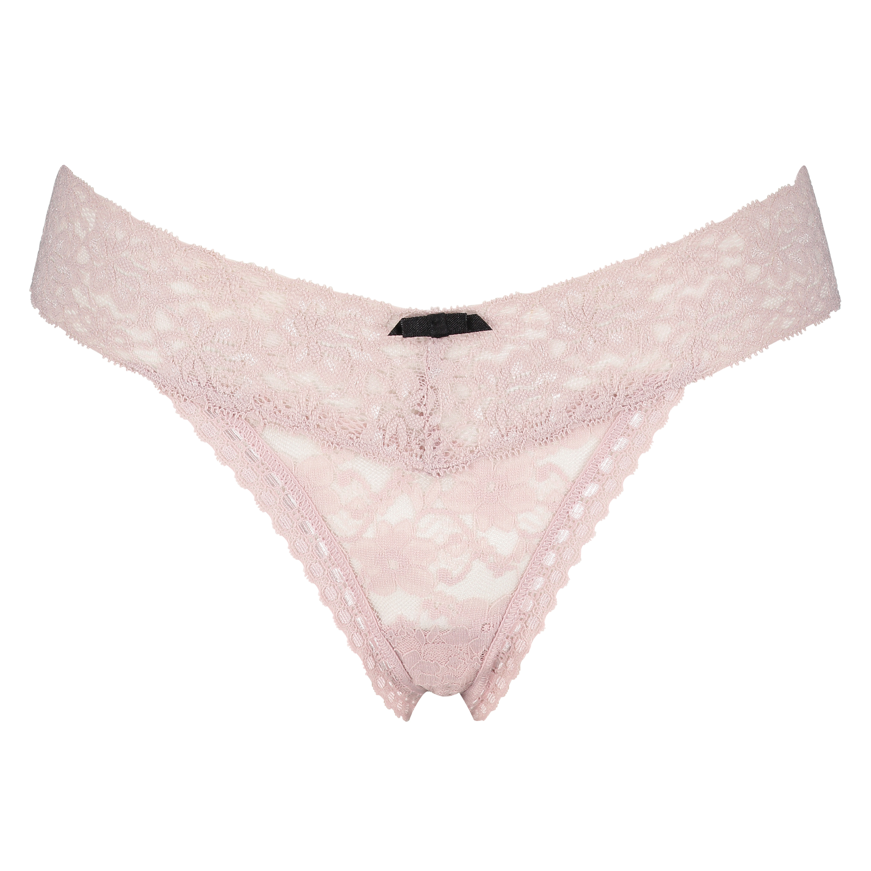 Floral Lace Thong, Purple, main