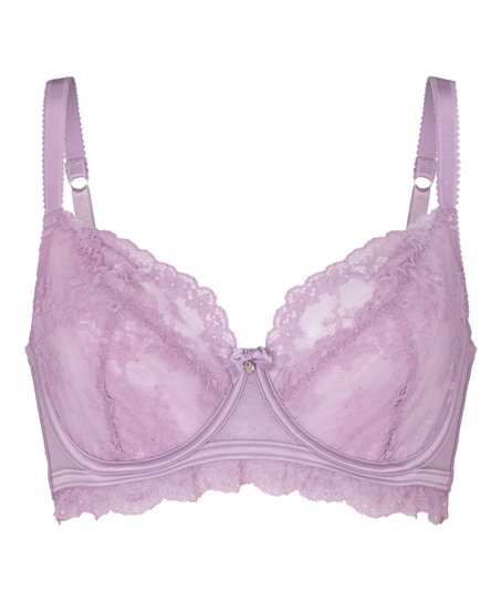 Non-Padded Underwired Bra Naomi, Purple