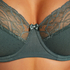 Sophie Non-Padded Underwired Bra, Green