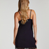 Nova Jersey Slip Dress, Black