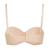 Jane Padded Strapless Underwired Bra, Beige