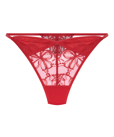 Marianna Highleg Thong, Red