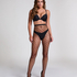 Tights Crochet, Black