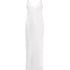 Slipdress Long Satin, White