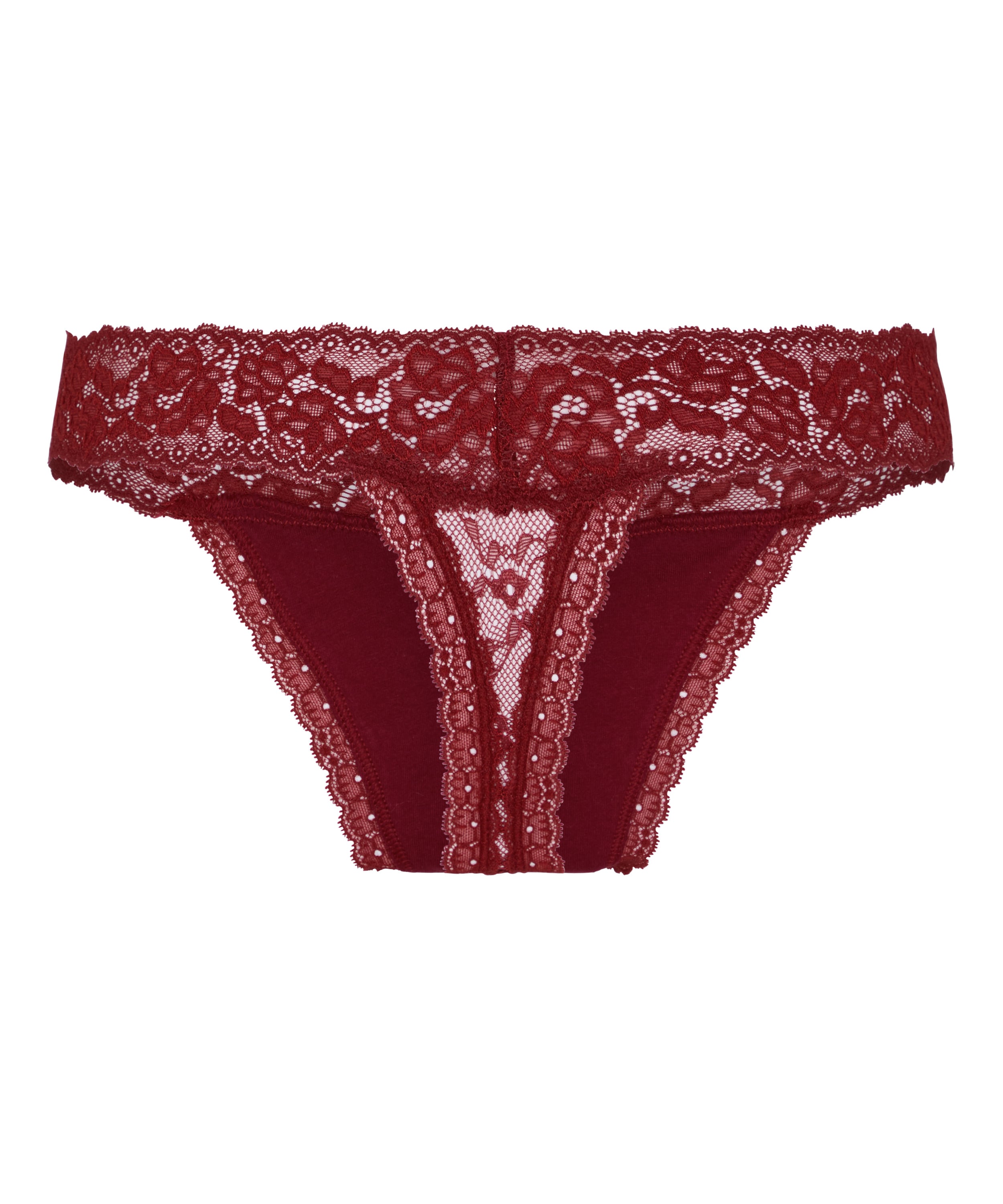 Madison Extra Low Thong, Red, main