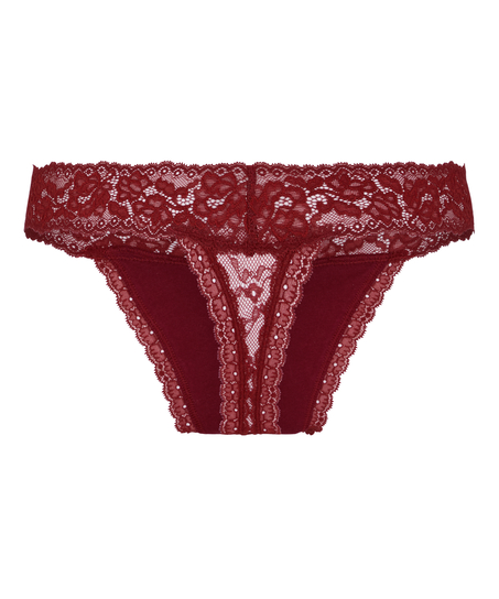 Madison Extra Low Thong, Red