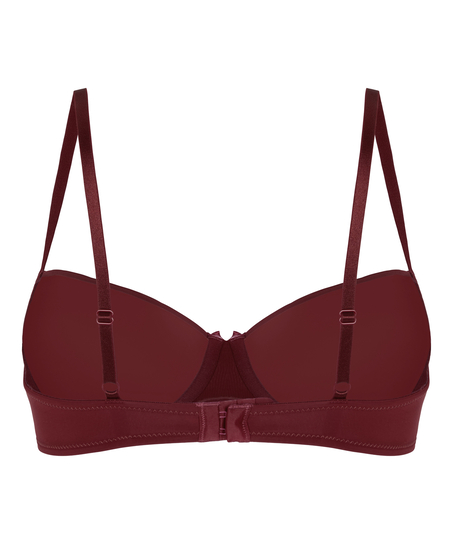 Demi Padded Underwired Bra, Red