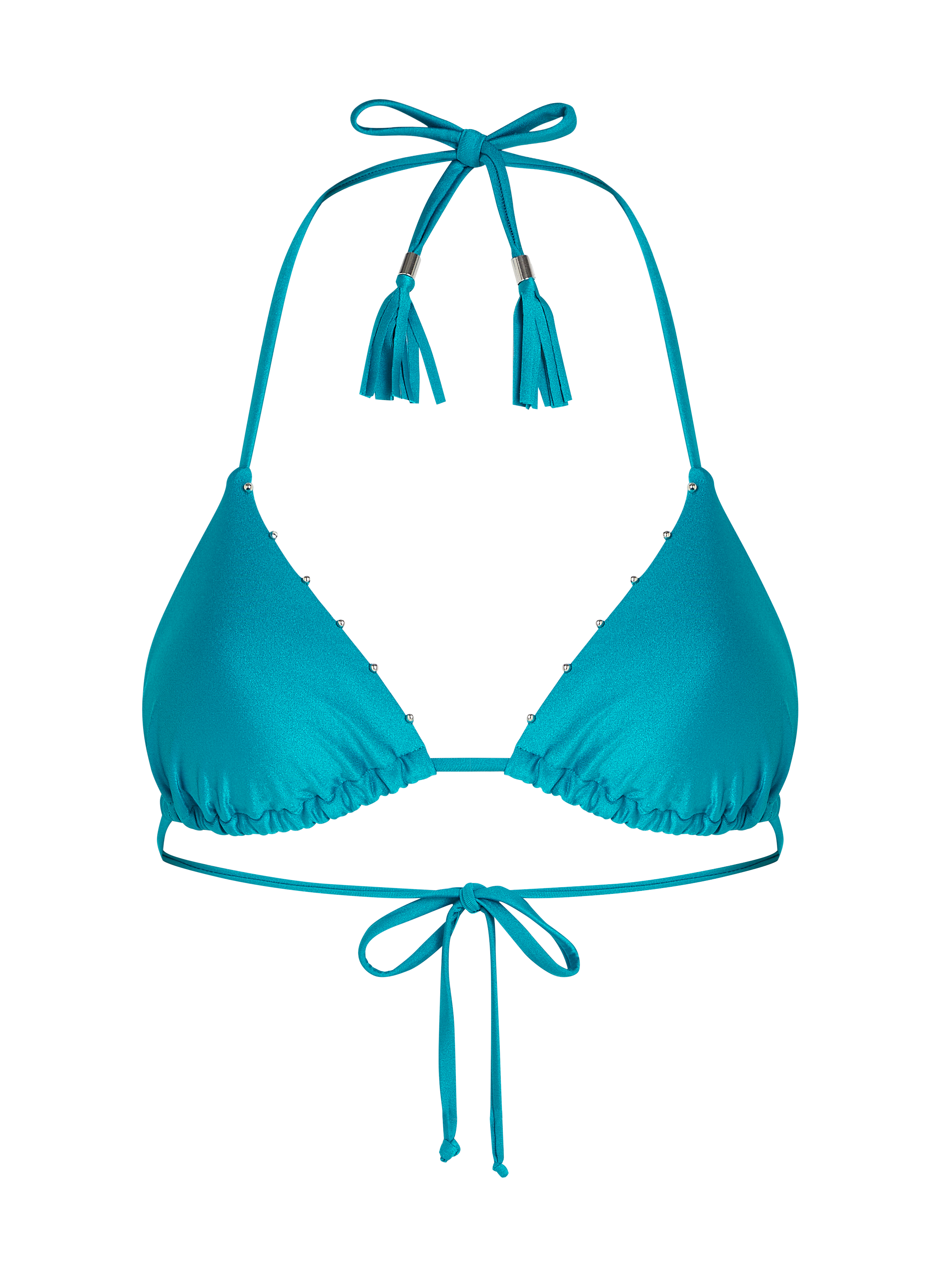 Triangle Bikini Top Aqua, Green, main