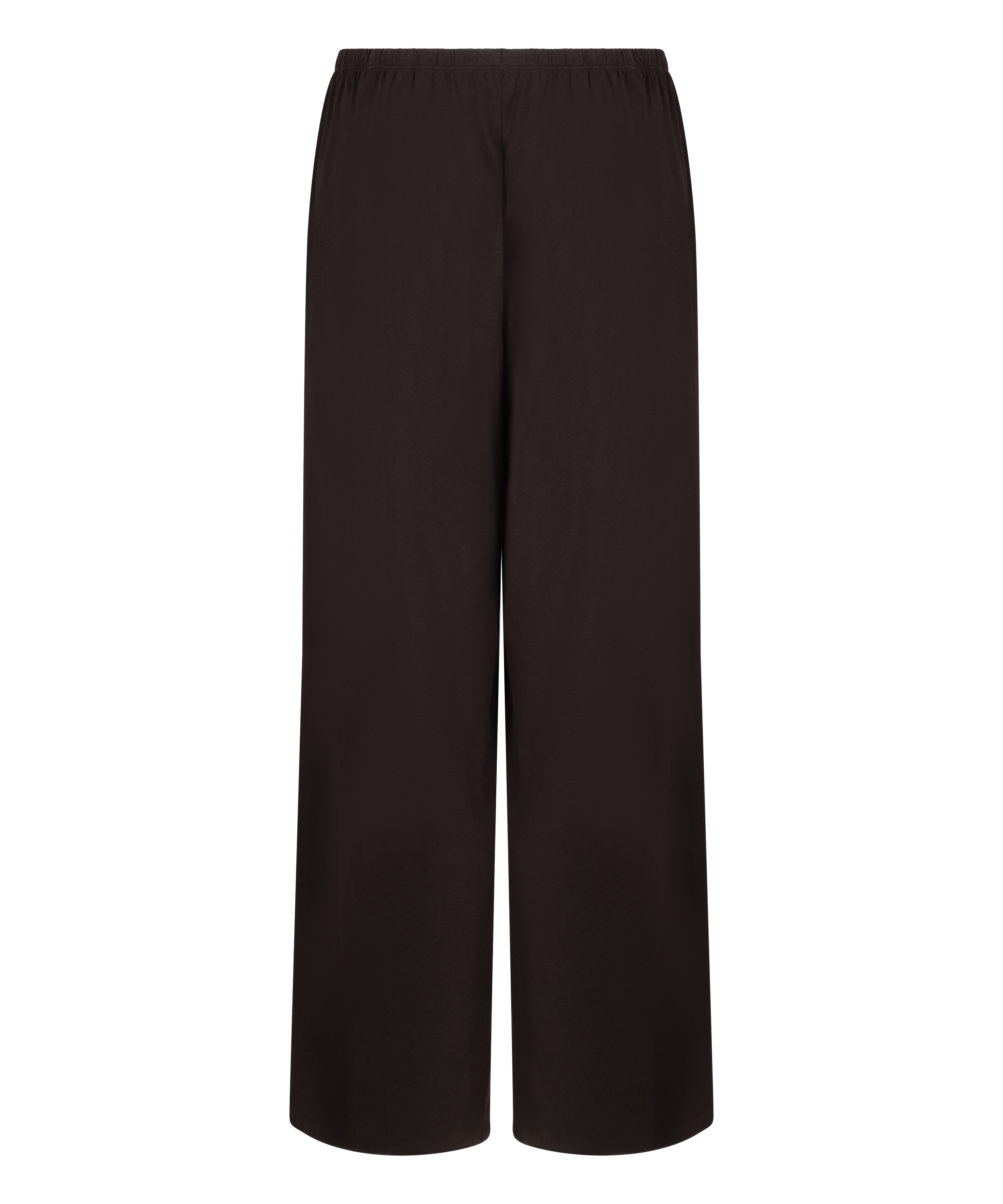 Pyjama Pants Loose , Brown, main