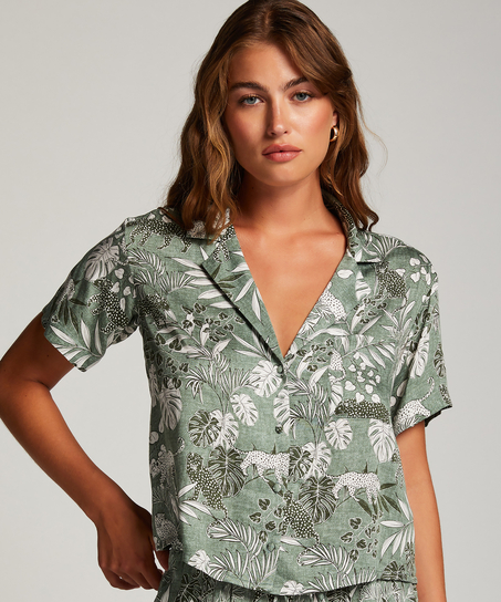 Pyjama Top, Green