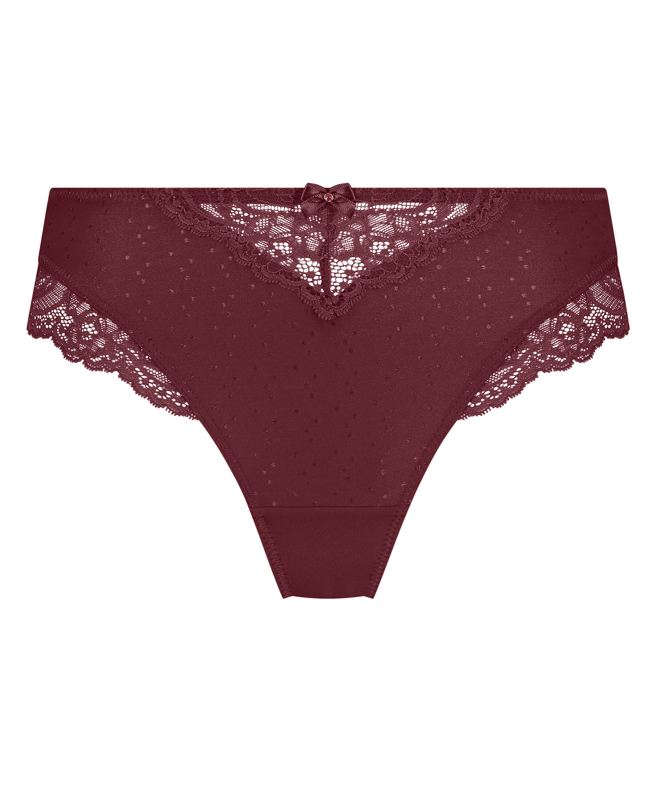 Sophie high knickers, Red