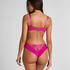 Peonie Non-Padded Underwired Bra, Pink