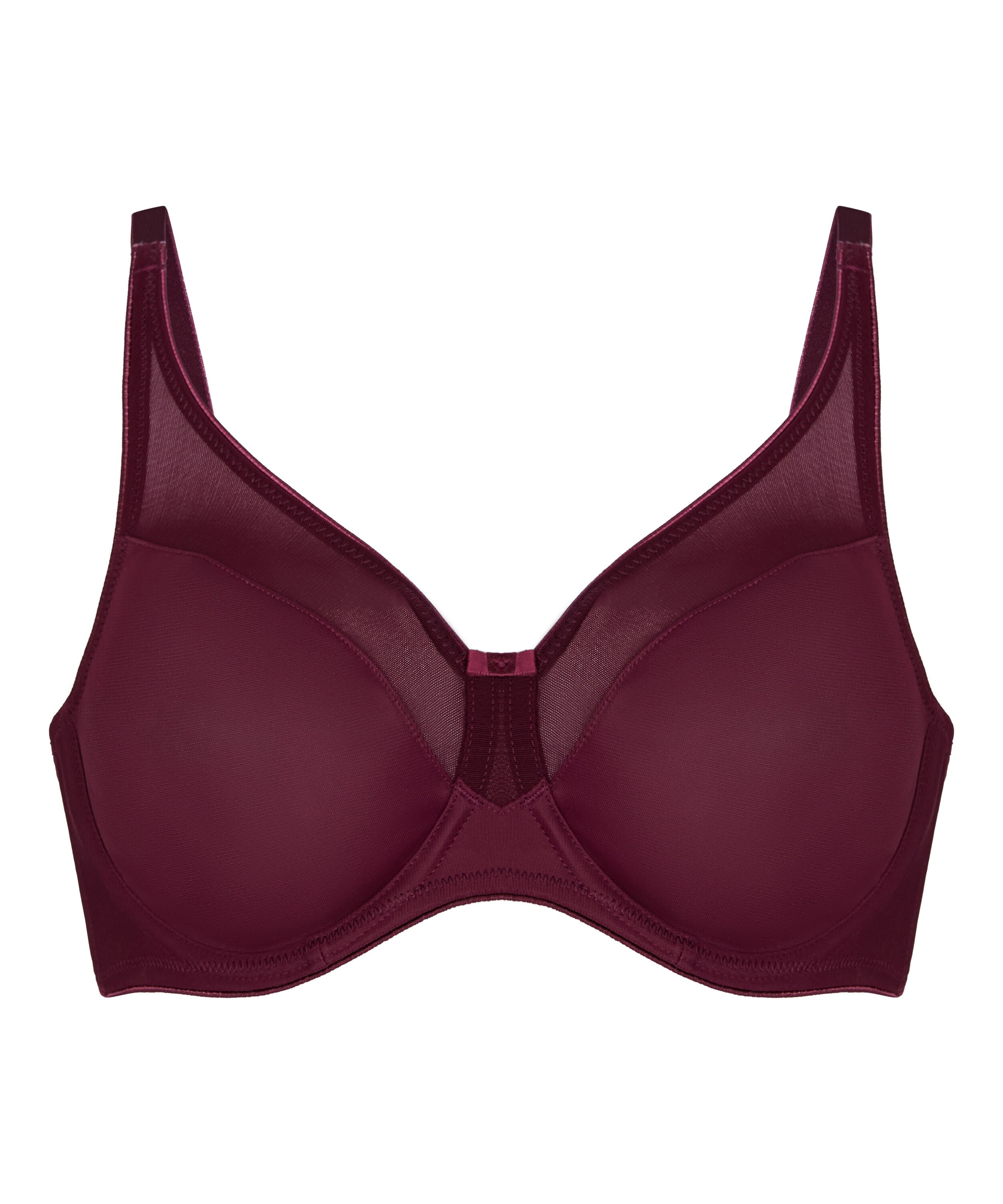 Nina Non-Padded Underwired Minimizer Bra, Purple