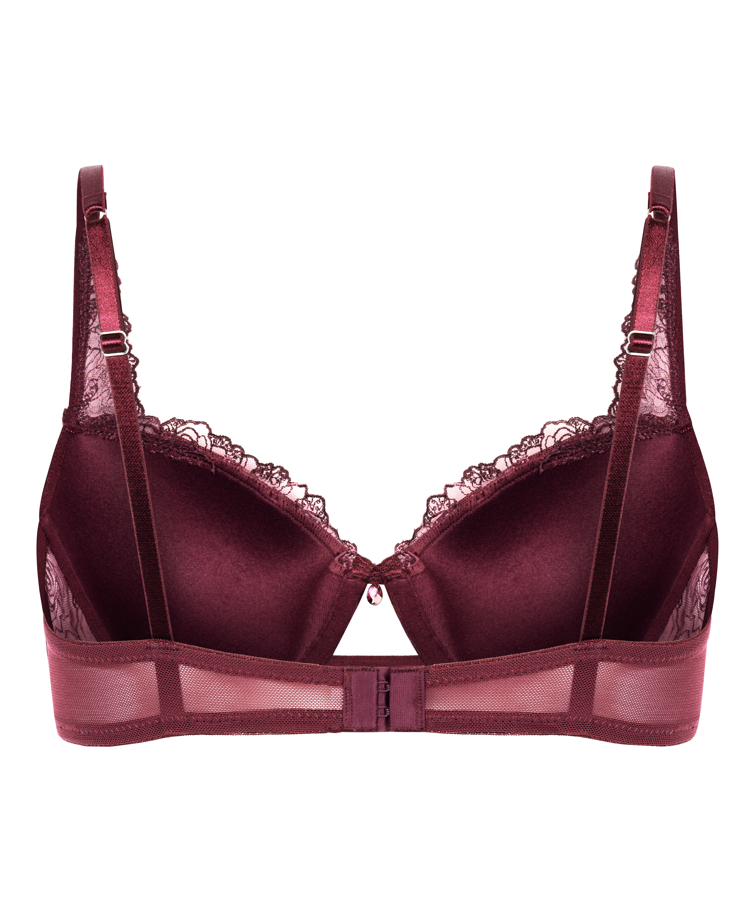 Hollie Padded Underwired Bra, Purple, main