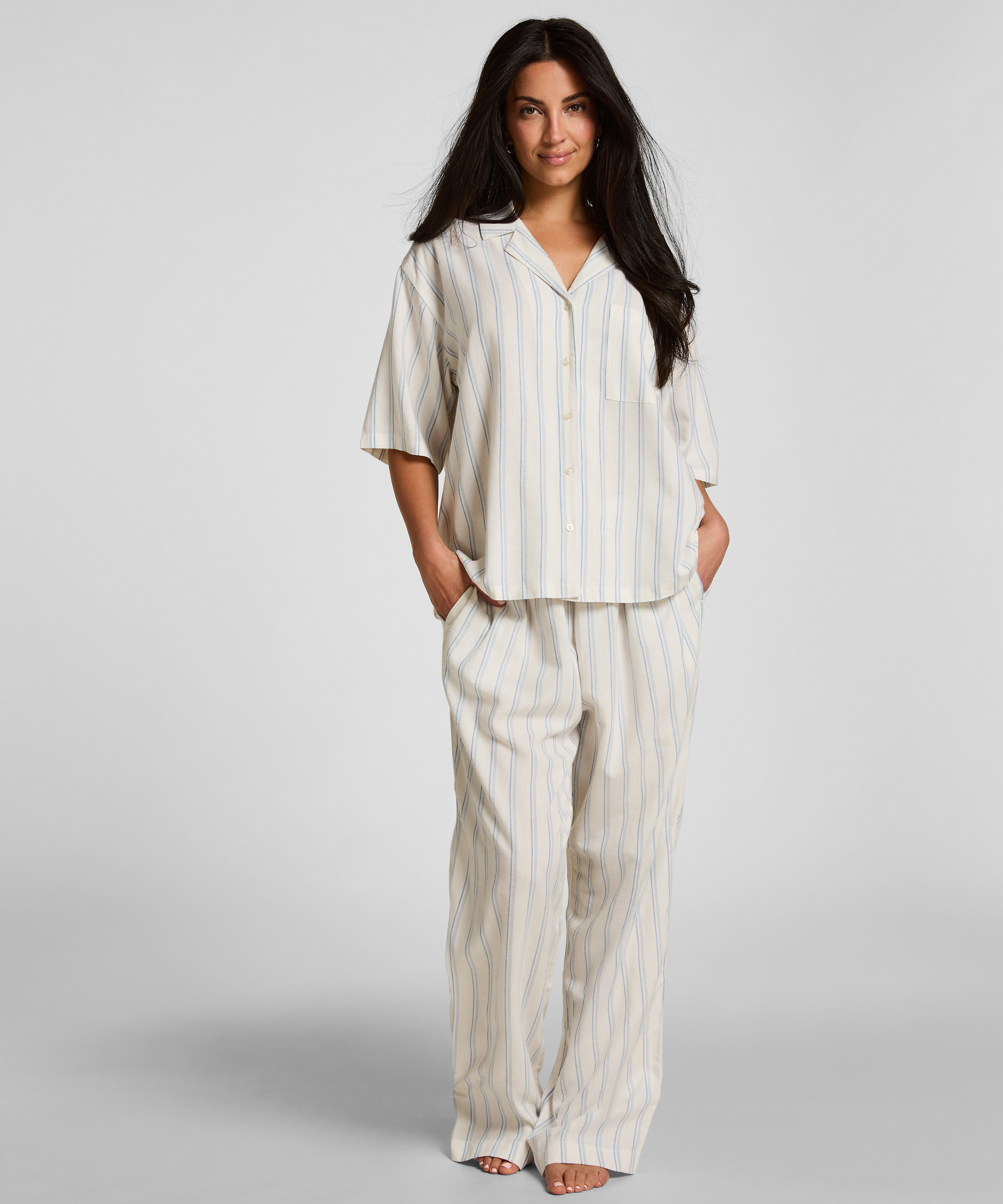 Jacket Linen, White, main