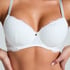 Marine Padded Underwired Bra, White