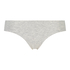 Invisible cotton thong, Gray
