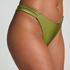 Holbox Highleg Bikini Bottom, Green