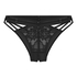 Emmeline Open Crotch Brazilian, Black