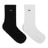 2 Pair Cotton Crew Socks, White