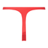 Lace & Shine Thong, Red