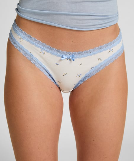 Georgia Thong, White