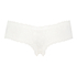 V-shaped Brazilian knickers mesh, White